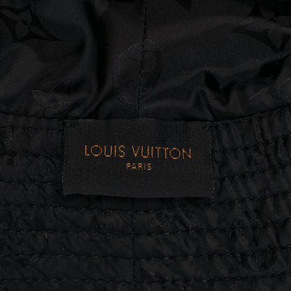 Louis Vuitton Nylon Monogram Reversible Bob Bucket Hat S Brown Black 8 of 14