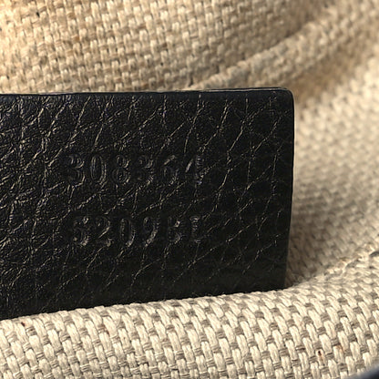 Gucci Pebbled Calfskin Small Soho Disco Bag Black 7 of 10