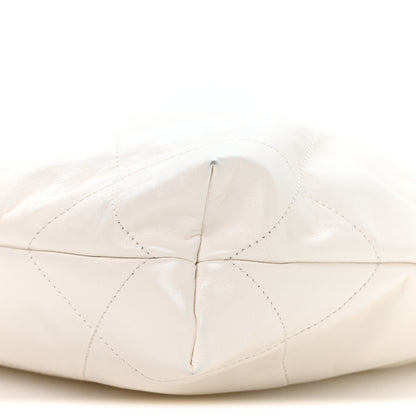 Chanel Shiny Calfskin Quilted Small Chanel 22 White 11 of 11