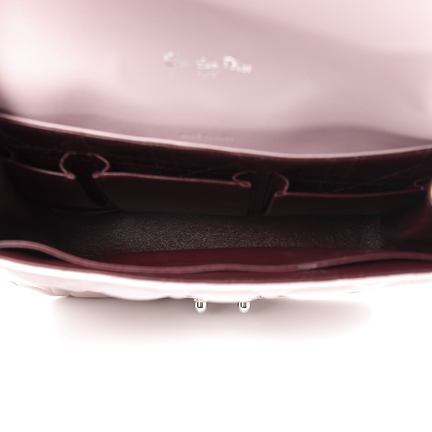 Christian Dior Lambskin Cannage Medium Miss Dior Flap Light Pink 5 of 12
