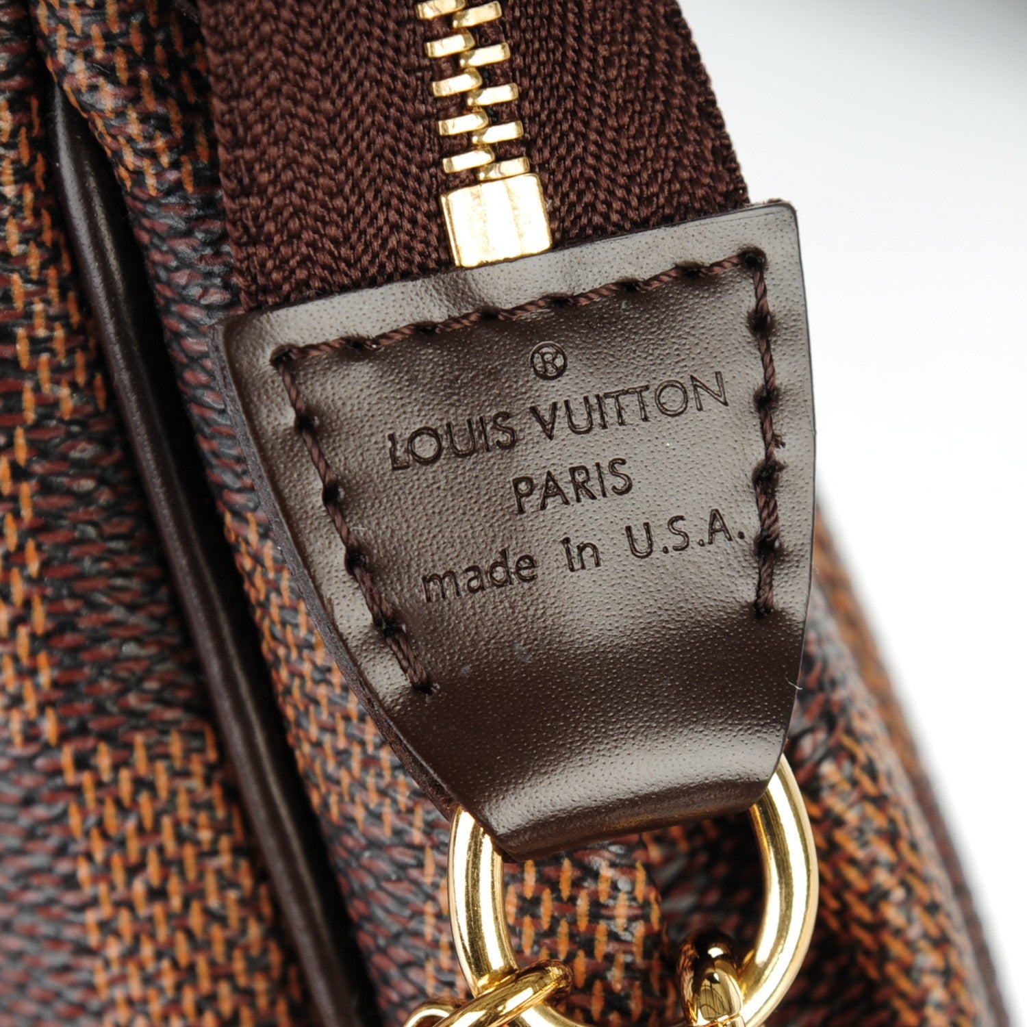 Louis Vuitton Damier Ebene Eva Clutch 7 of 7