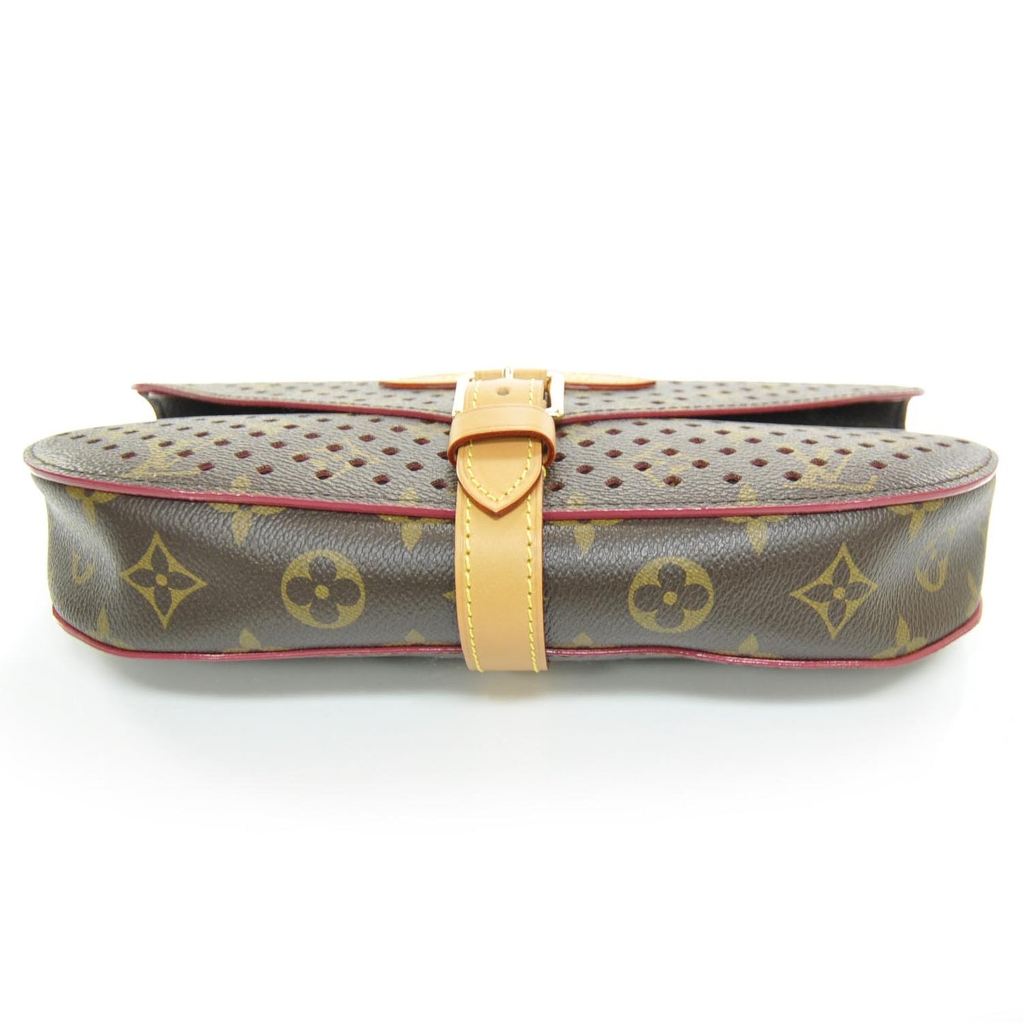 Monogram SC Flore Clutch Saumur Corail