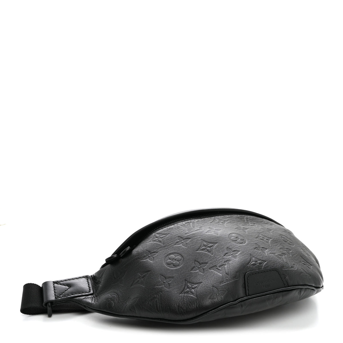 Louis Vuitton Calfskin Monogram Shadow Discovery Bumbag Black 4 of 11