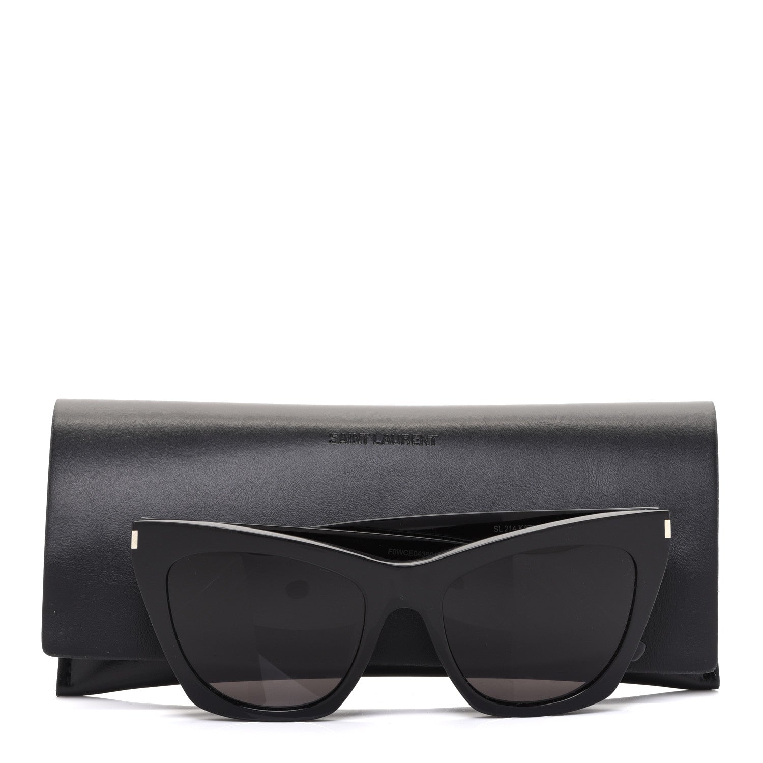 Saint Laurent New Wave SL214 Kate Cat Sunglasses Black 8 of 8