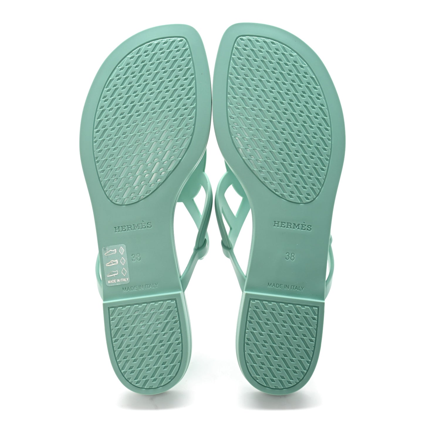 Rubber Womens Egerie Sandals 38 Vert Embrun