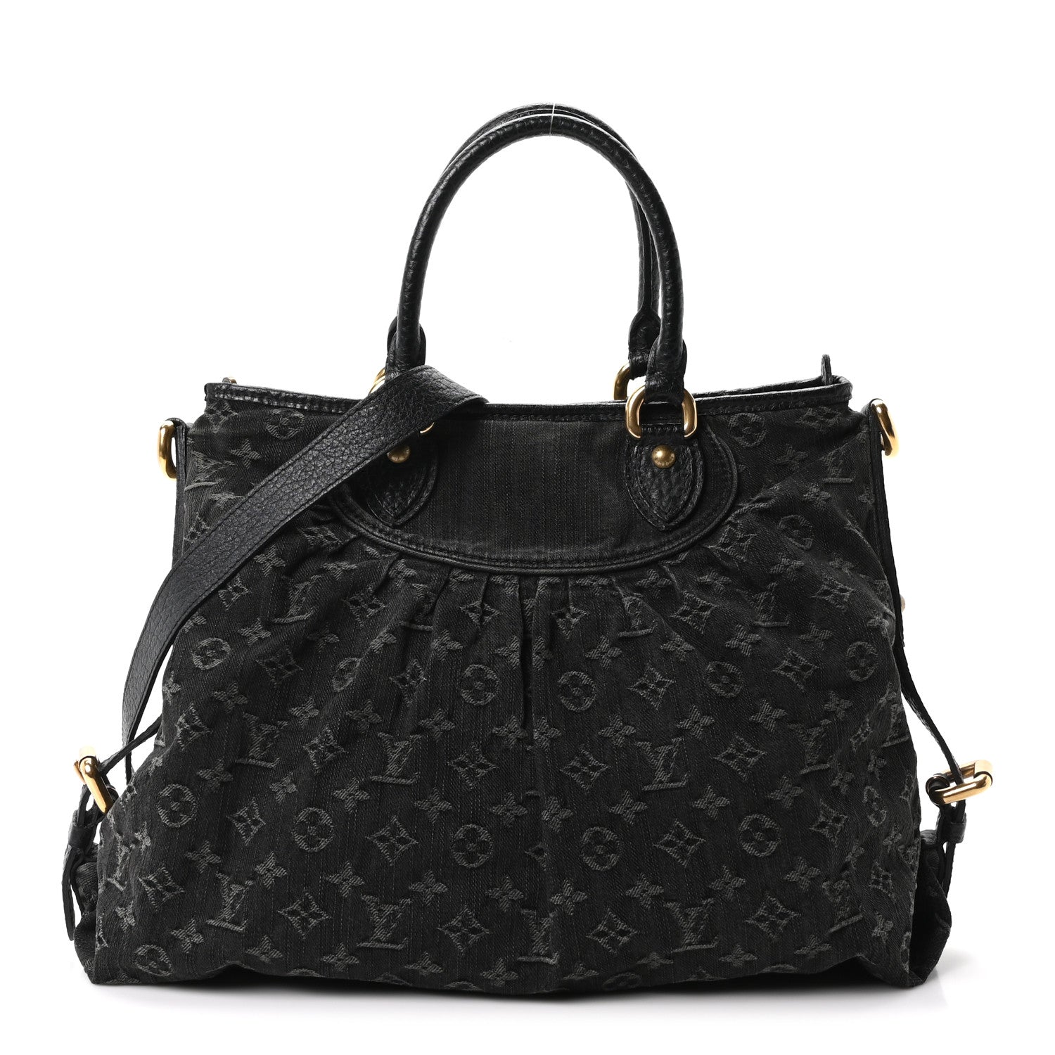 Louis Vuitton Denim Neo Cabby GM Black 1 of 9