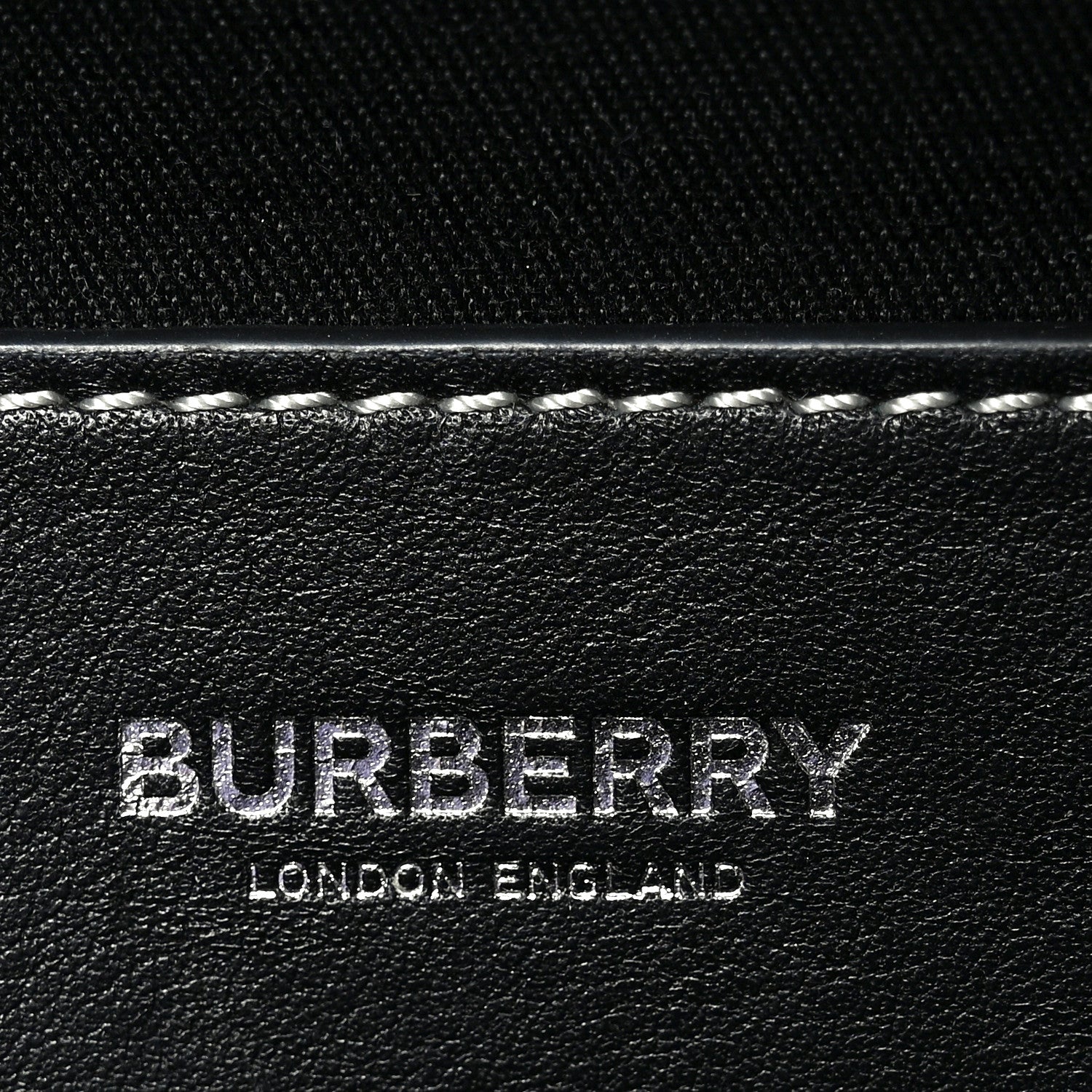 Burberry E-canvas Check Bum Bag Dark Birch Brown 6 of 9