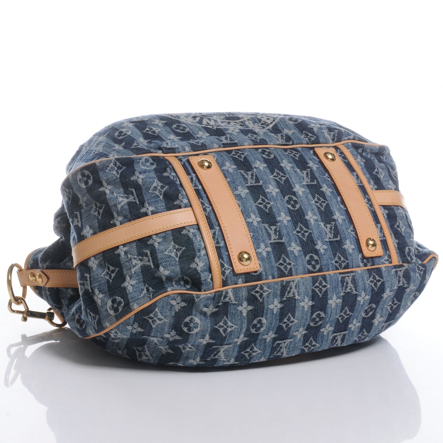 Louis Vuitton Denim Raye Cabas GM 4 of 8