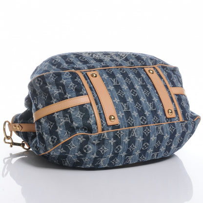 Louis Vuitton Denim Raye Cabas GM 4 of 8