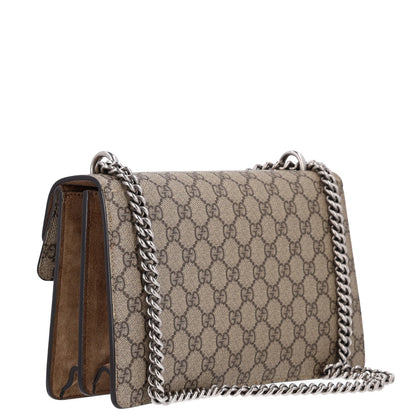 Gucci GG Supreme Monogram Small Dionysus Shoulder Bag Taupe 3 of 10