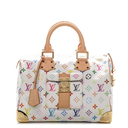 Louis Vuitton Monogram Multicolor Speedy 30 White 1 of 8