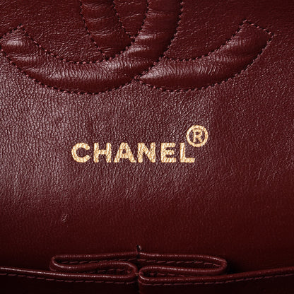 Chanel Lambskin Quilted Medium Double Flap Black 6 of 19