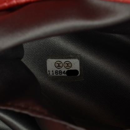 Chanel Satin Melrose Cabas Light Red 8 of 8