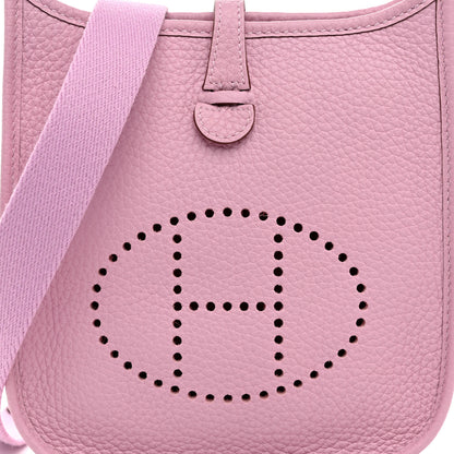 Hermes Taurillon Clemence Evelyne TPM Mauve Sylvestre 8 of 11