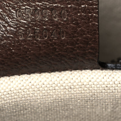 Gucci Maxi GG Supreme Monogram Pineapple Textured Dollar Calfskin Medium Retro Interlocking G Tote Bag Beige Ebony Green Pink New Acero 8 of 8