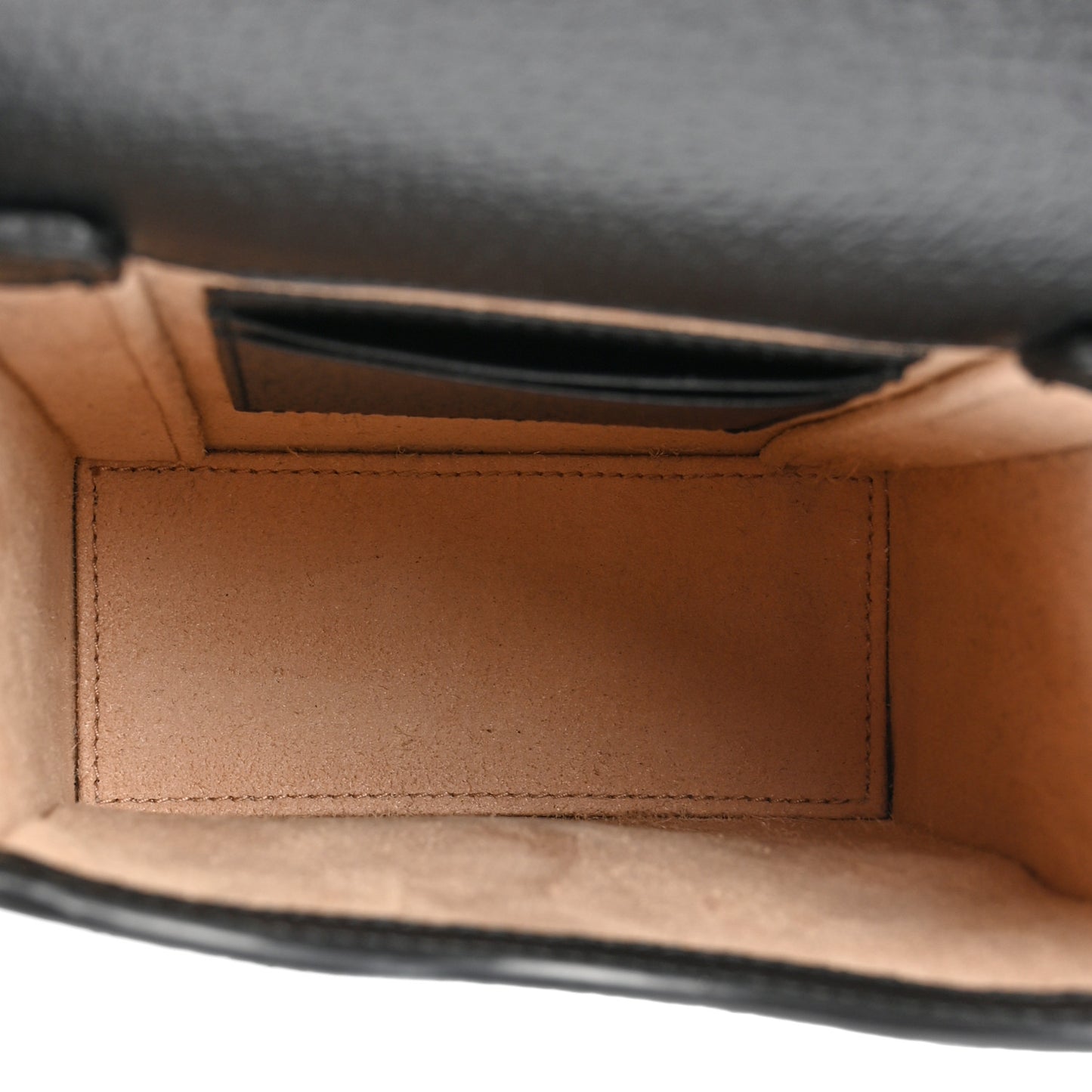 Dollar Calfskin Vertical Horsebit 1955 Crossbody Bag Black