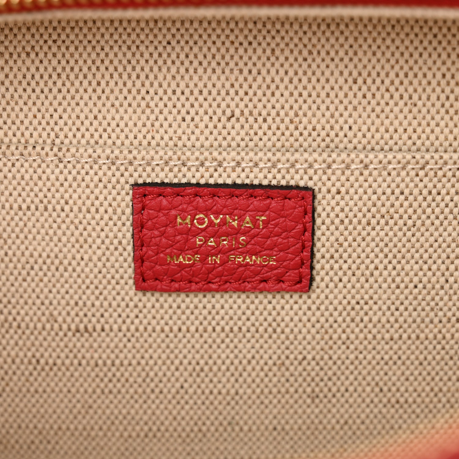 Moynat Taurillon Camera Bag Red 6 of 10