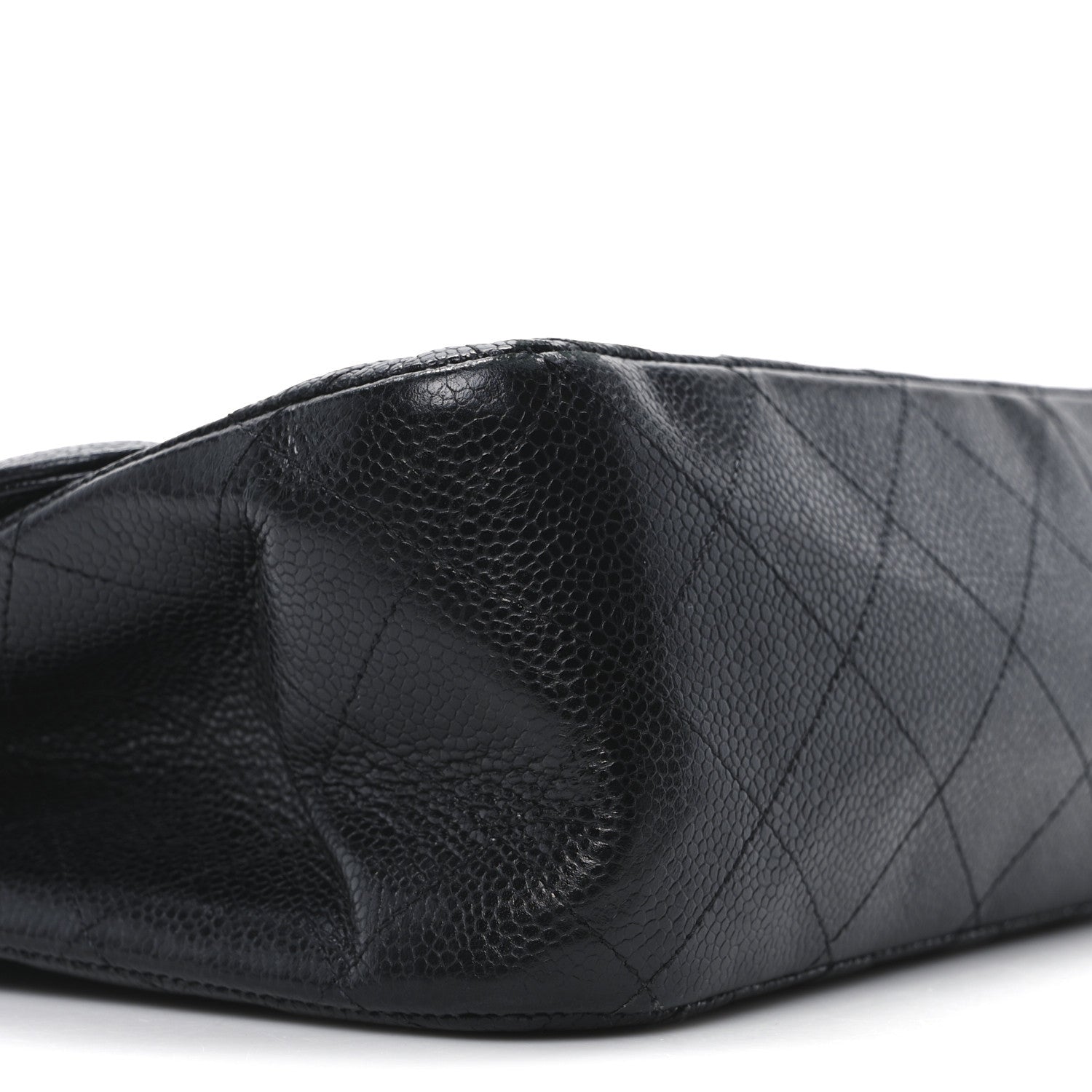 Chanel Caviar Quilted Jumbo Double Flap Black 9 of 11