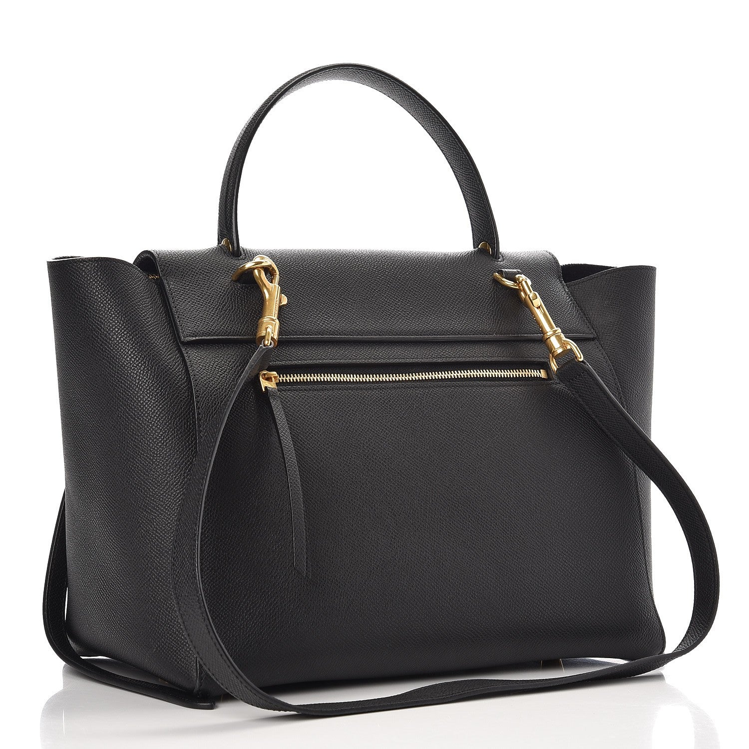 Celine Grained Calfskin Mini Belt Bag Black 3 of 7