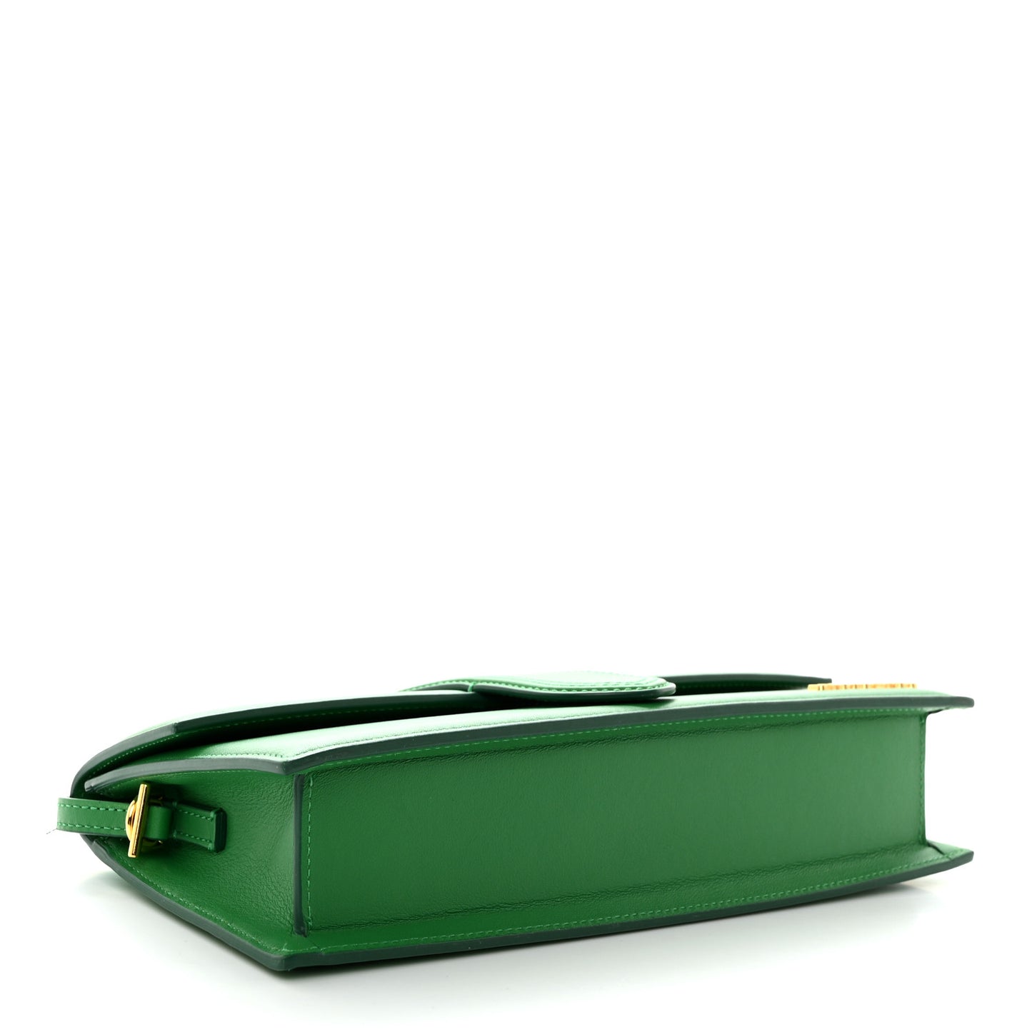 Smooth Calfskin Le Bambino Long Green