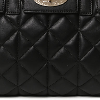 Mulberry Nappa Quilted Mini Cara Delevingne Convertible Bag Black 8 of 13