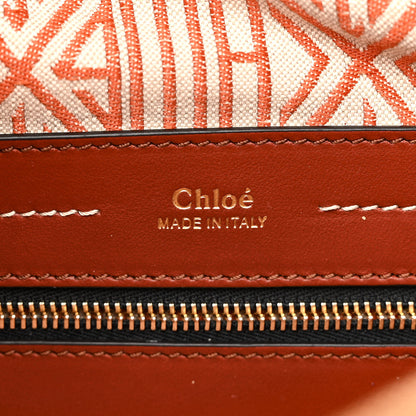 Chloe Calfskin Medium Daria Sepia Brown 7 of 10