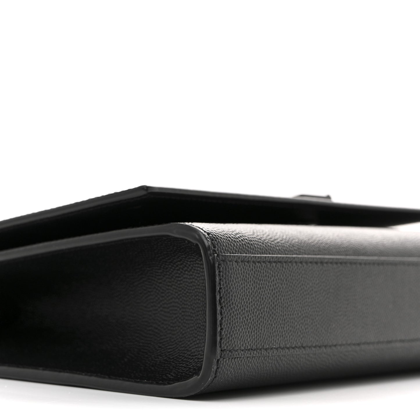 Grain De Poudre Medium Classic Monogram Monochrome Kate Satchel Black