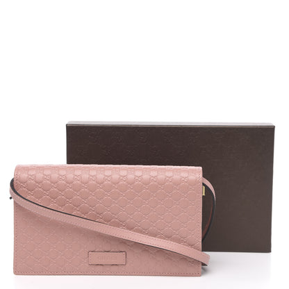 Gucci Microguccissima Crossbody Wallet Soft Pink 11 of 11
