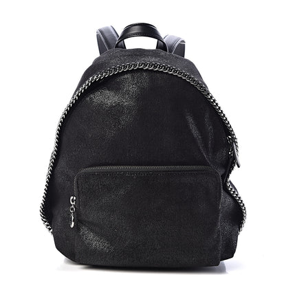 Stella McCartney Shaggy Deer Small Falabella Backpack Black 1 of 10