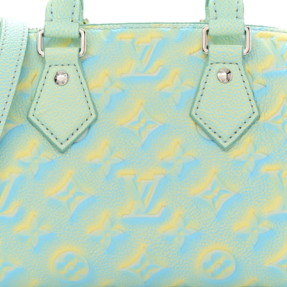 Louis Vuitton Empreinte Monogram Summer Stardust Speedy 20 Water Green 6 of 9