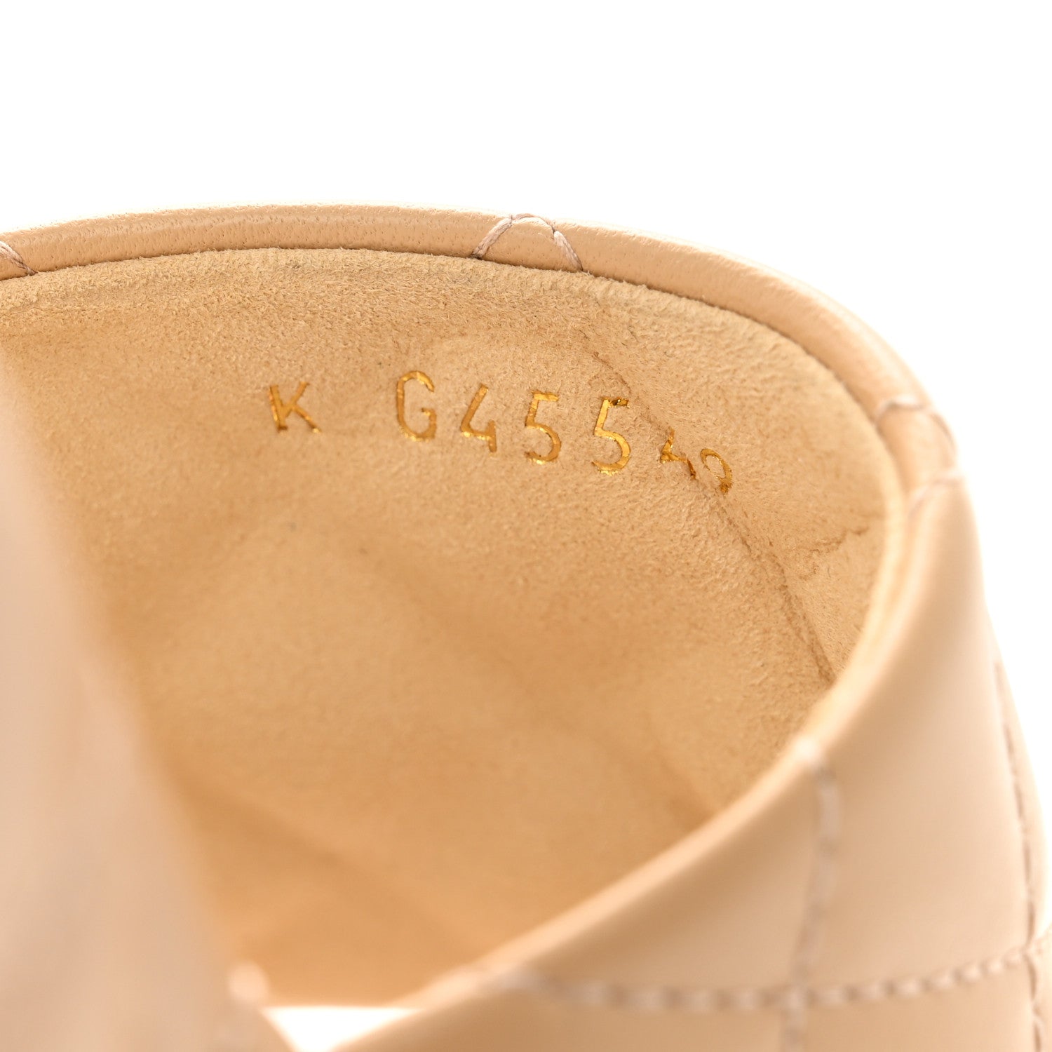 Chanel Lambskin Quilted Camelia CC Wedge Sandal Mules 41 Beige 9 of 9