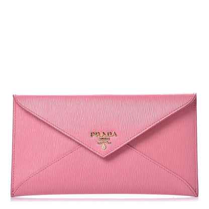 Prada Vitello Move Envelope Wallet Geranio 1 of 8