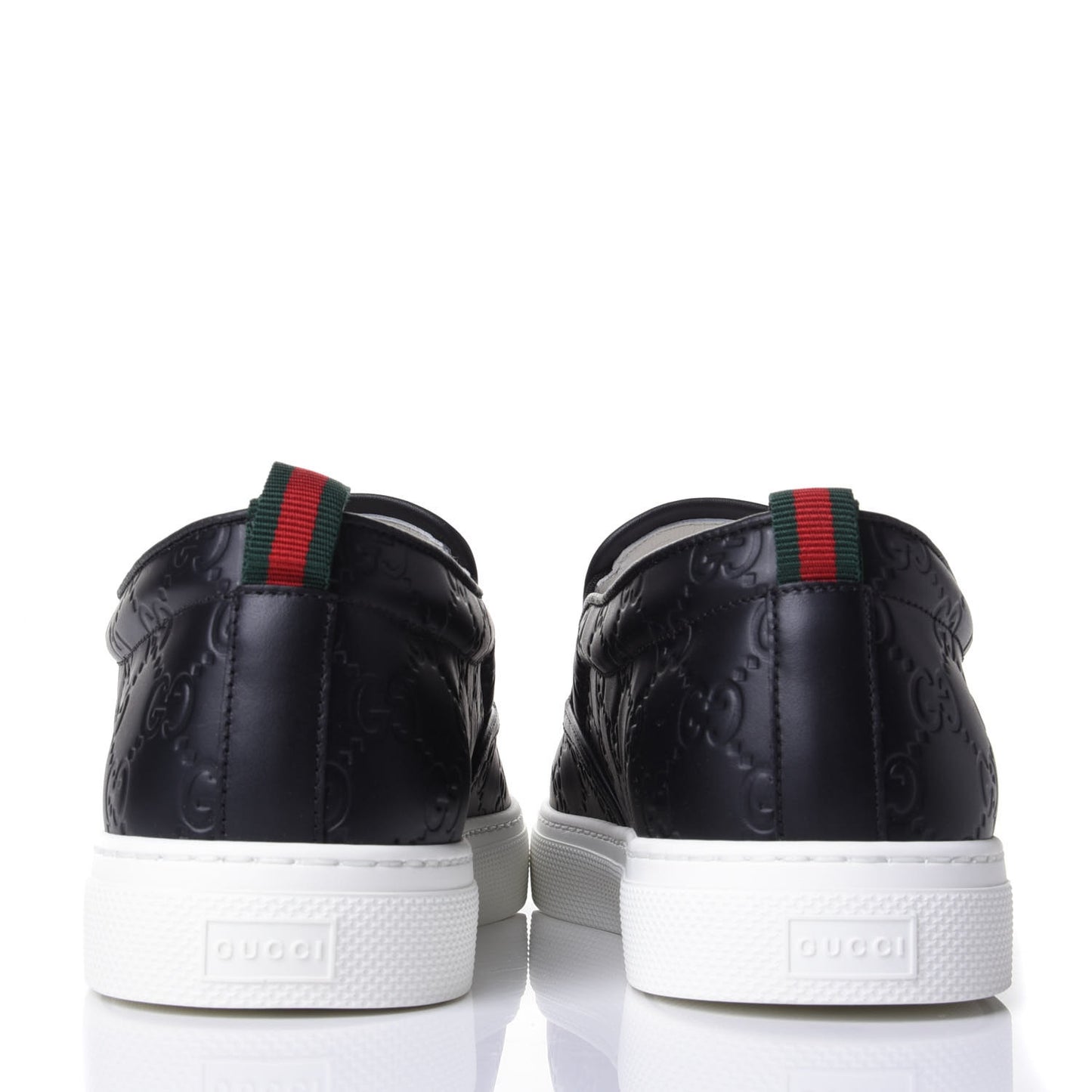 Guccissima Mens Dublin Slip On Sneakers 11.5 Black