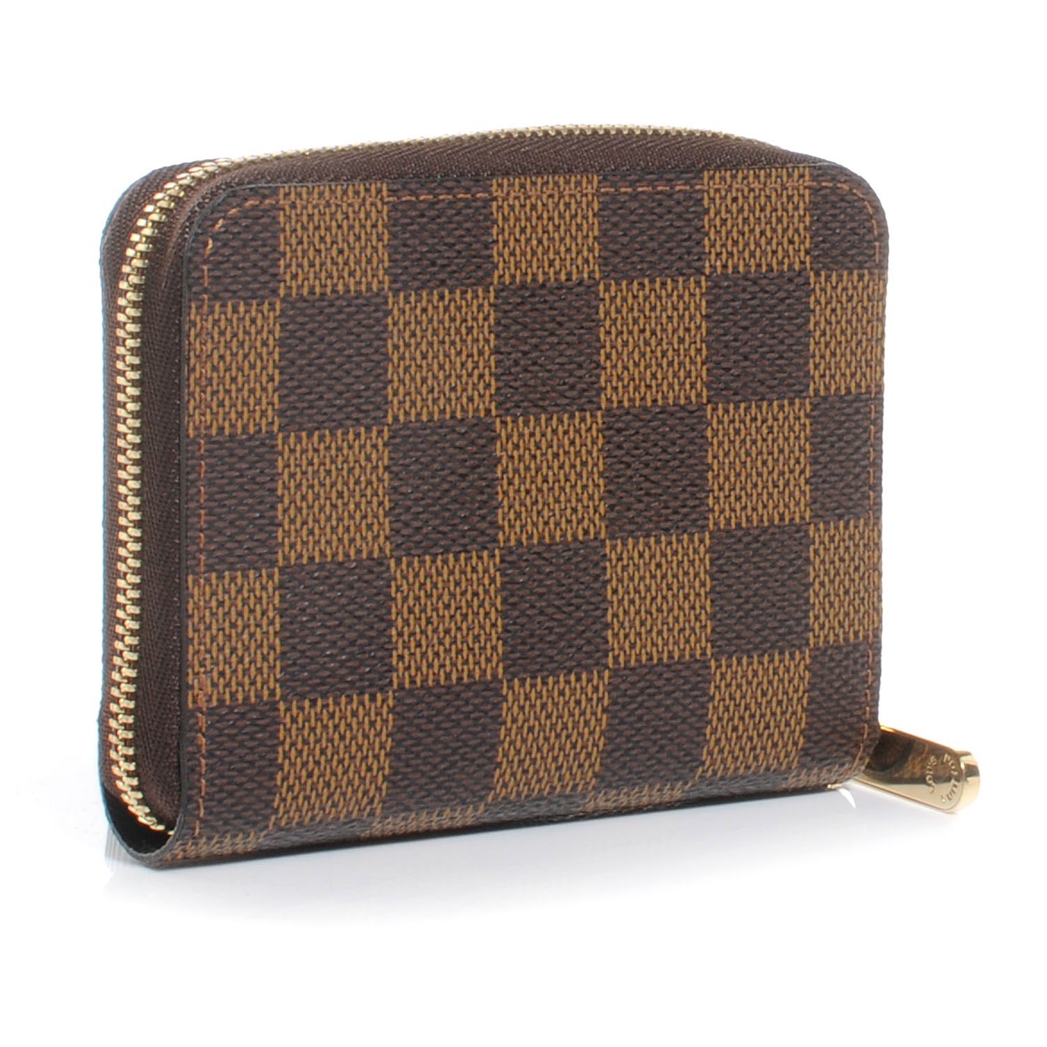 Louis Vuitton Damier Ebene Zippy Coin Purse 3 of 7