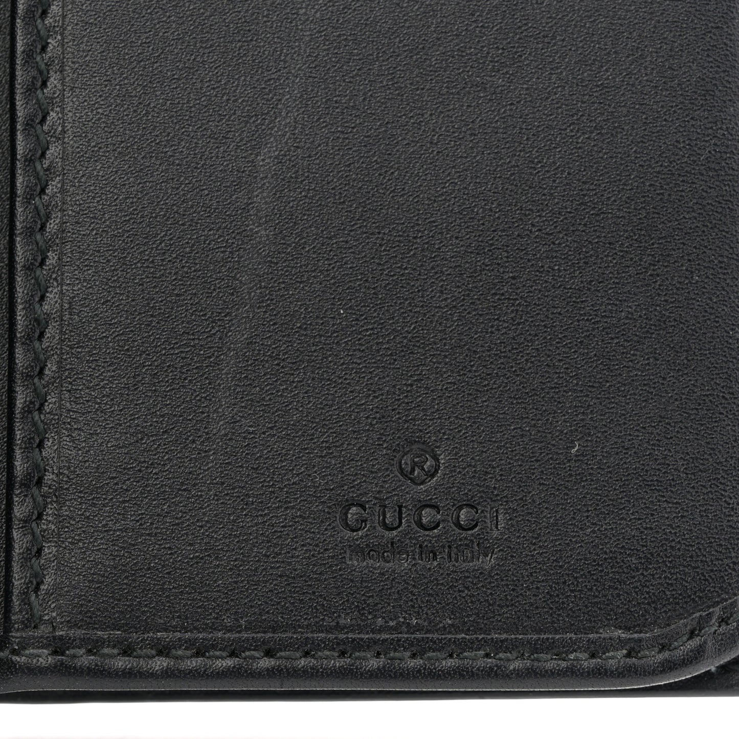 Guccissima Long Wallet Black