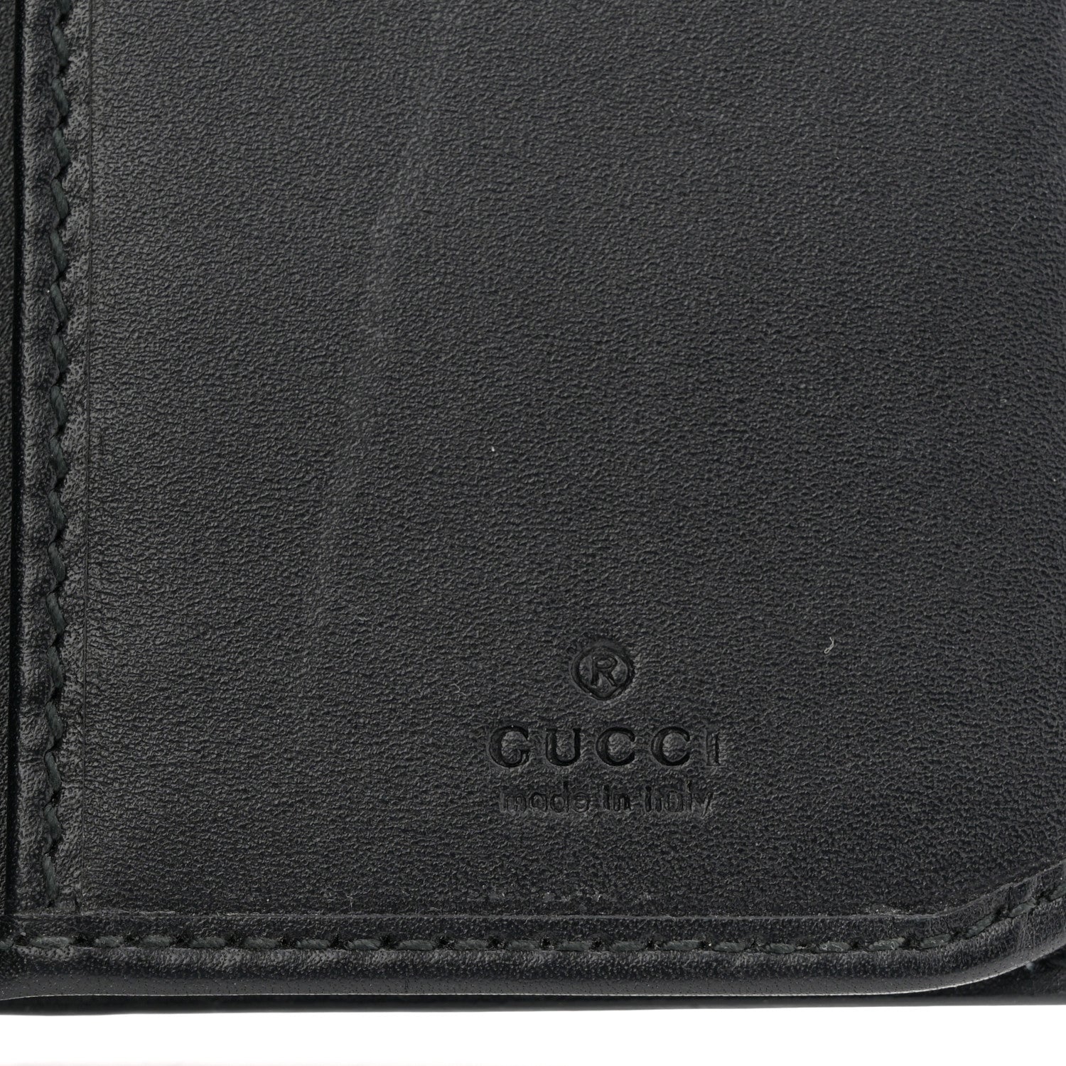 Gucci Guccissima Long Wallet Black 6 of 8