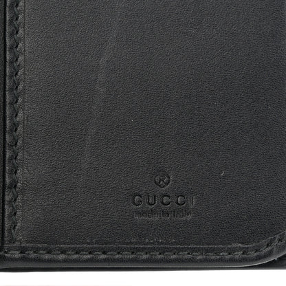Gucci Guccissima Long Wallet Black 6 of 8