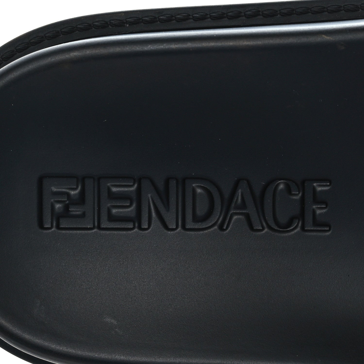 Versace X FENDI Metal Chainmail Mesh Pool Slides 42 Gold Black 6 of 8