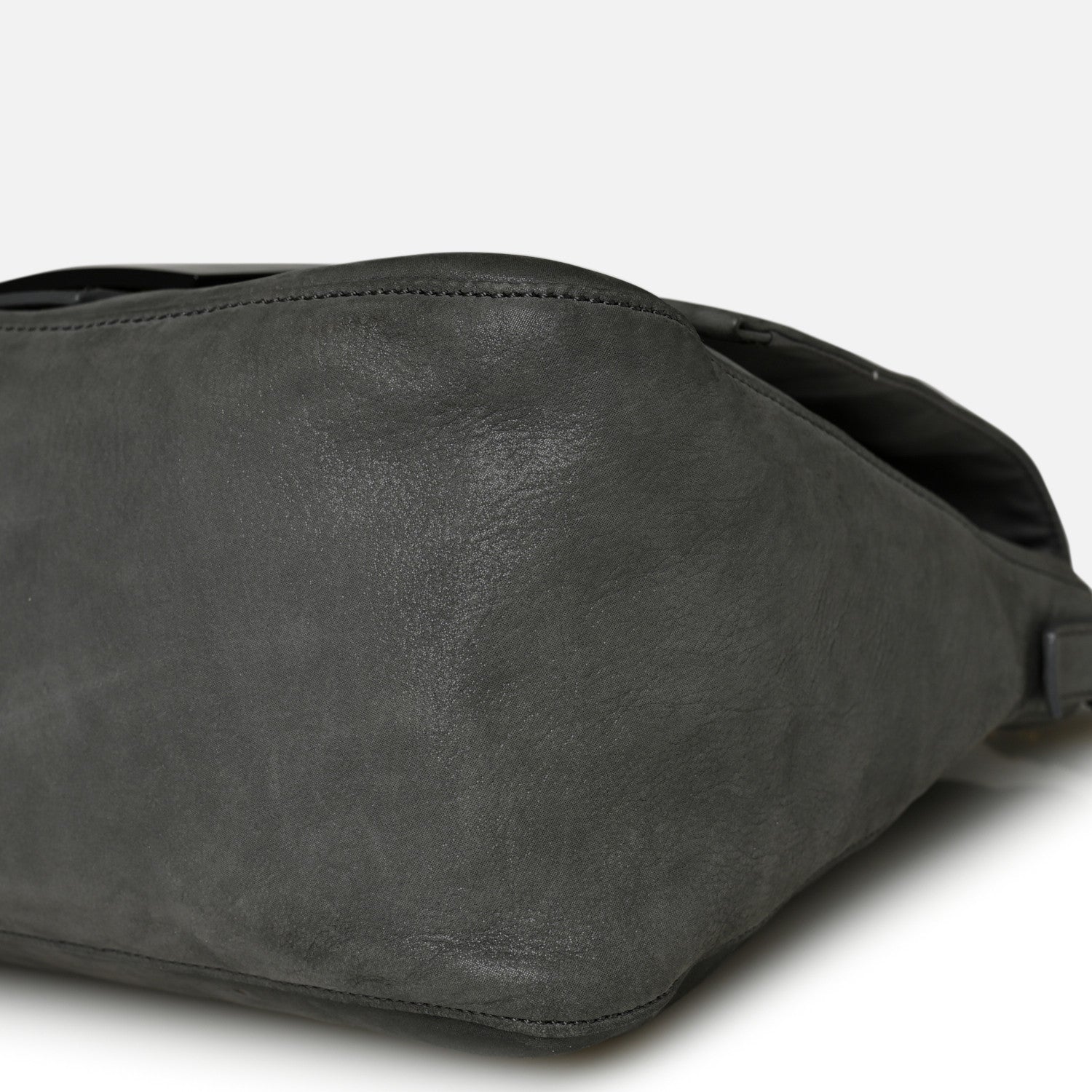 Fendi Vitello Savana Big Mama Baguette Grigio Tartaruga Natural 10 of 13