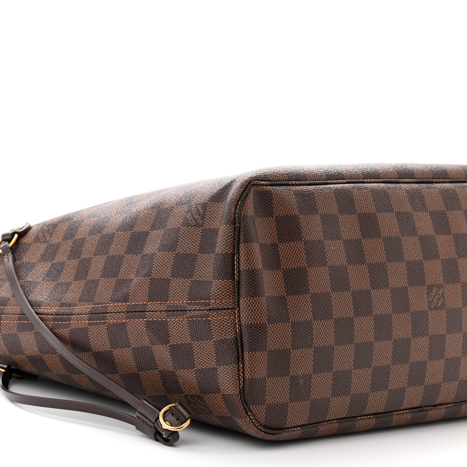 Louis Vuitton Damier Ebene Neo Neverfull MM Rose Ballerine 9 of 12