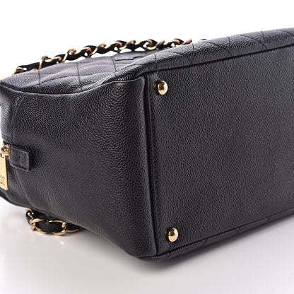 Chanel Caviar Quilted Petit Timeless Tote PTT Black 9 of 10