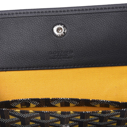 Goyard Goyardine Saint Louis Claire Voie PM Black Yellow 5 of 8