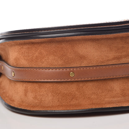 Chloe Calfskin Suede Medium Nile Bracelet Bag Caramel 10 of 11