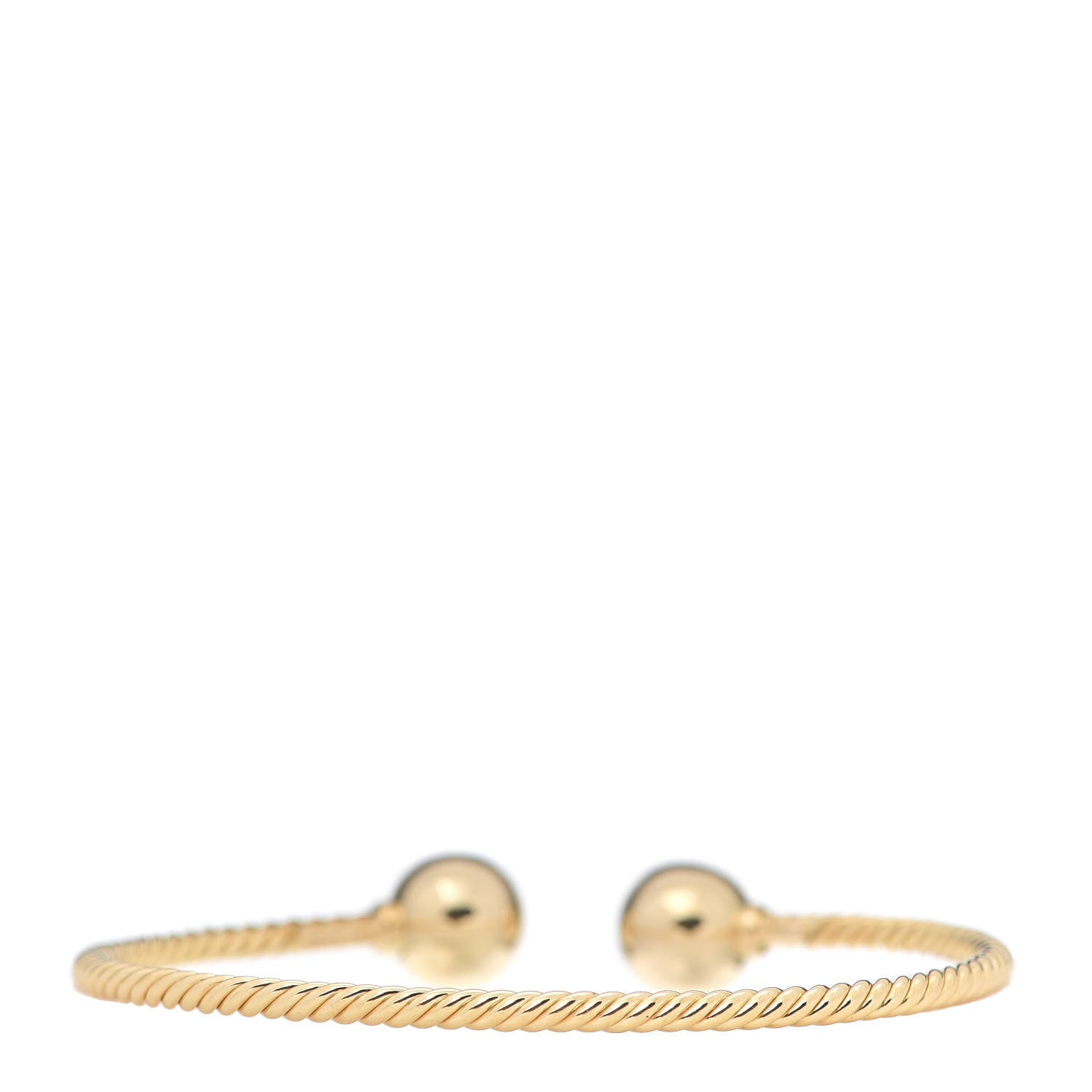David Yurman 18K Yellow Gold 10mm Solari Bracelet 3 of 4