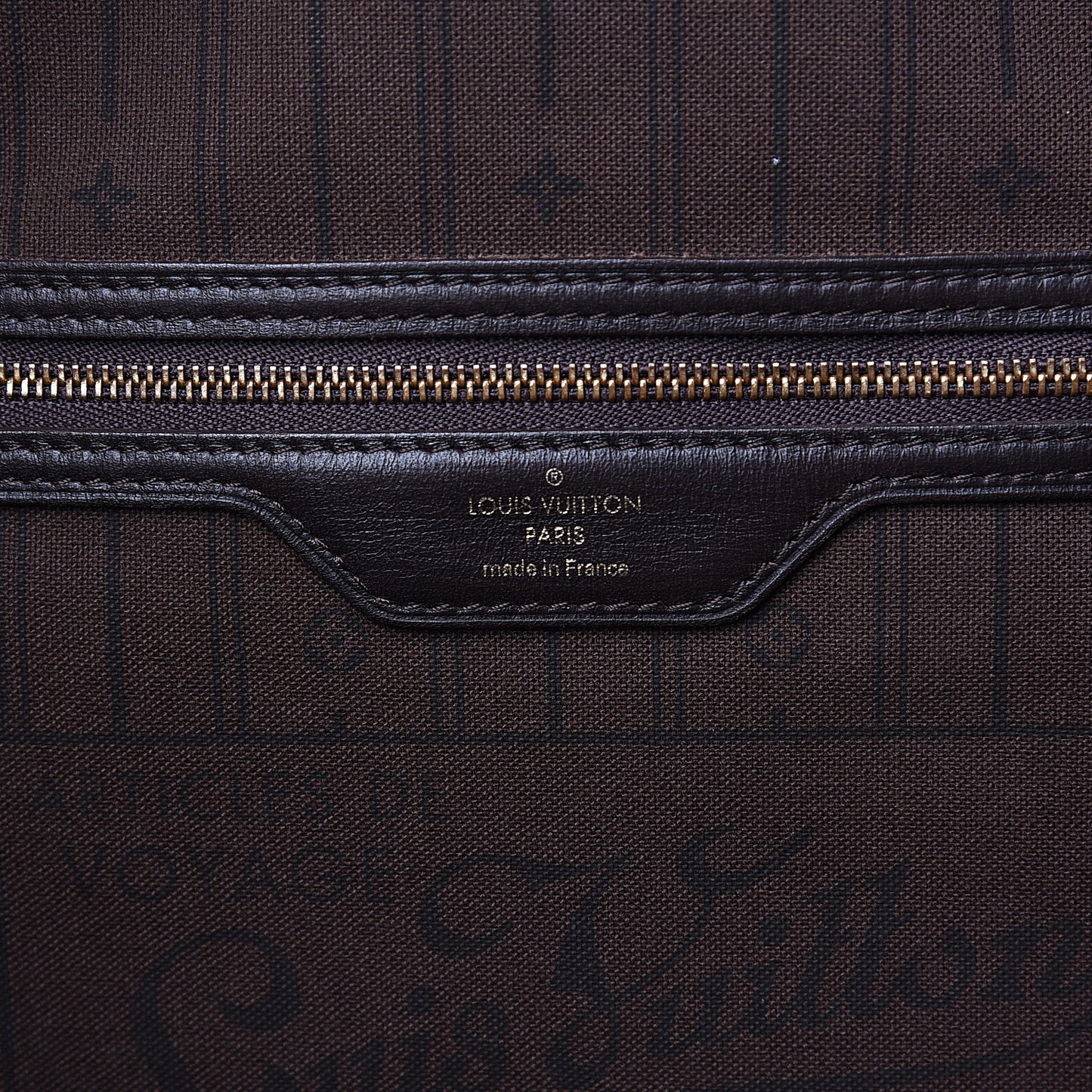Monogram Idylle Neverfull MM Fusain