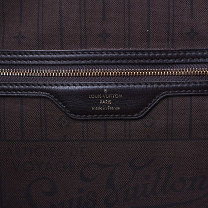 Louis Vuitton Monogram Idylle Neverfull MM Fusain 5 of 10