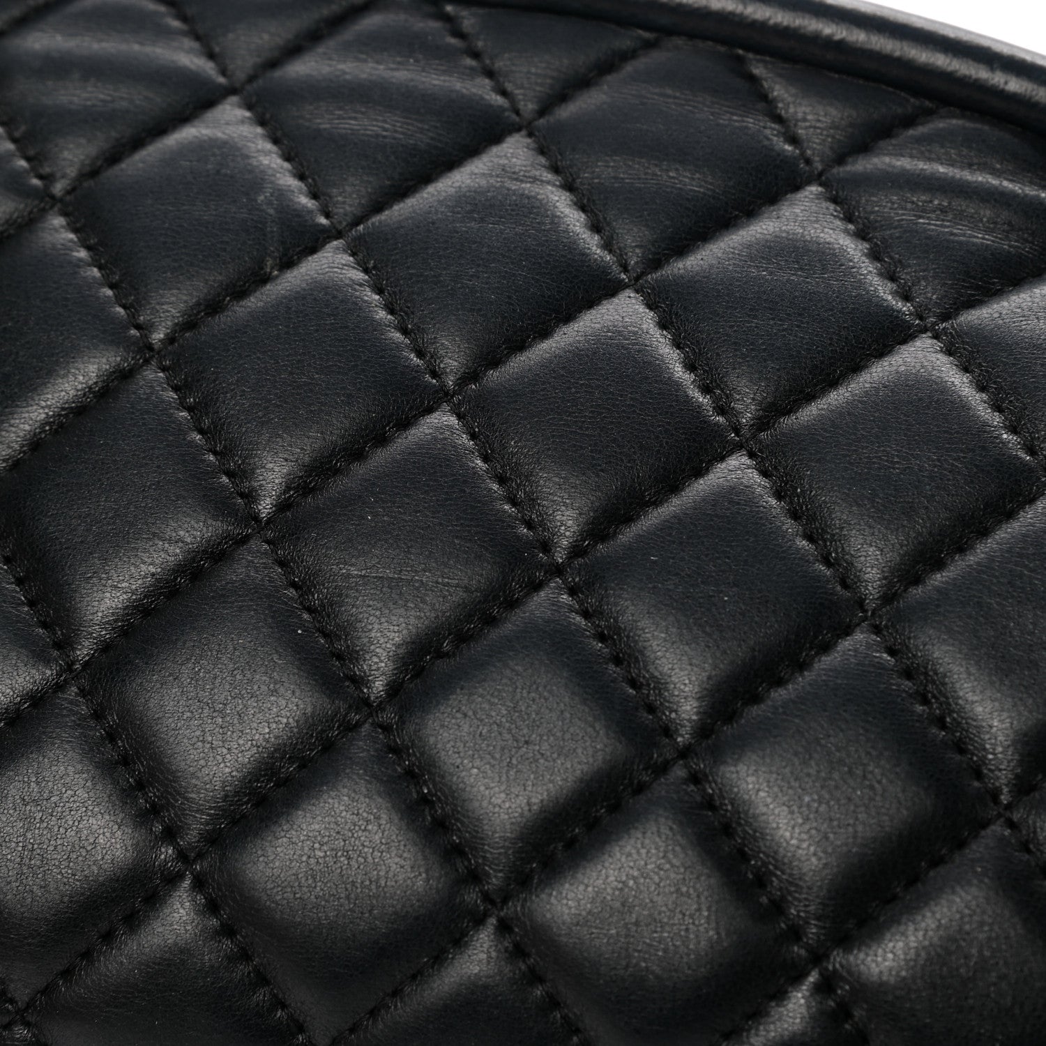 Chanel Lambskin Quilted Timeless Clutch Black 9 of 9