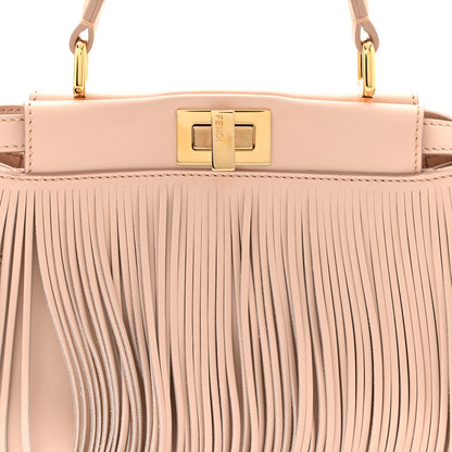 Fendi Nappa Fringe Mini Peekaboo Rosa Quarzo 8 of 10