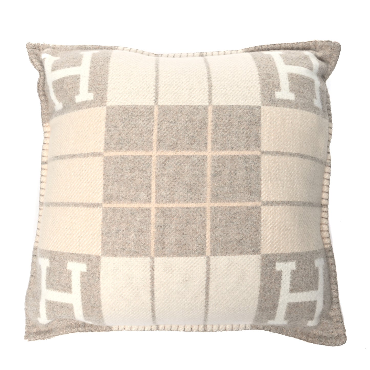 Wool Cashmere Avalon III Pillow PM Coco Camomille