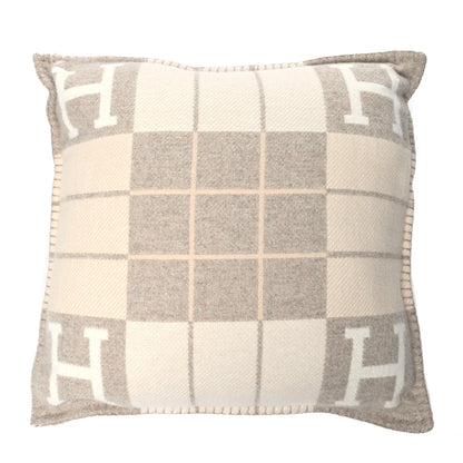 Hermes Wool Cashmere Avalon III Pillow PM Coco Camomille 1 of 4